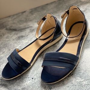 Strappy Blue Sandals ~ Size 7